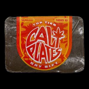 Cali Plates – Dry Sift Hash – Lemon Poppers – 100g