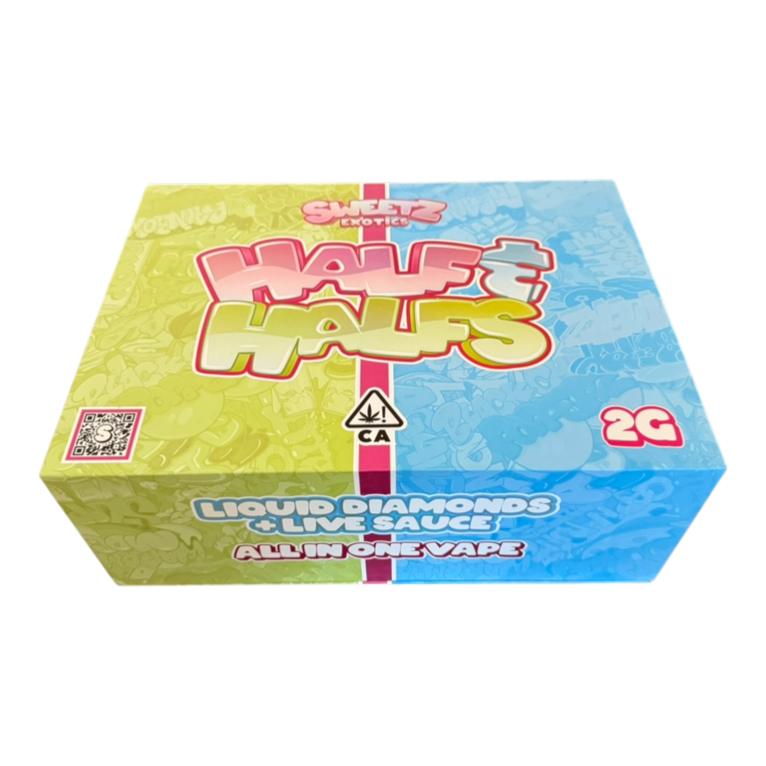 Sweetz – 2g Half & Half Disposable Vapes – Box of 50