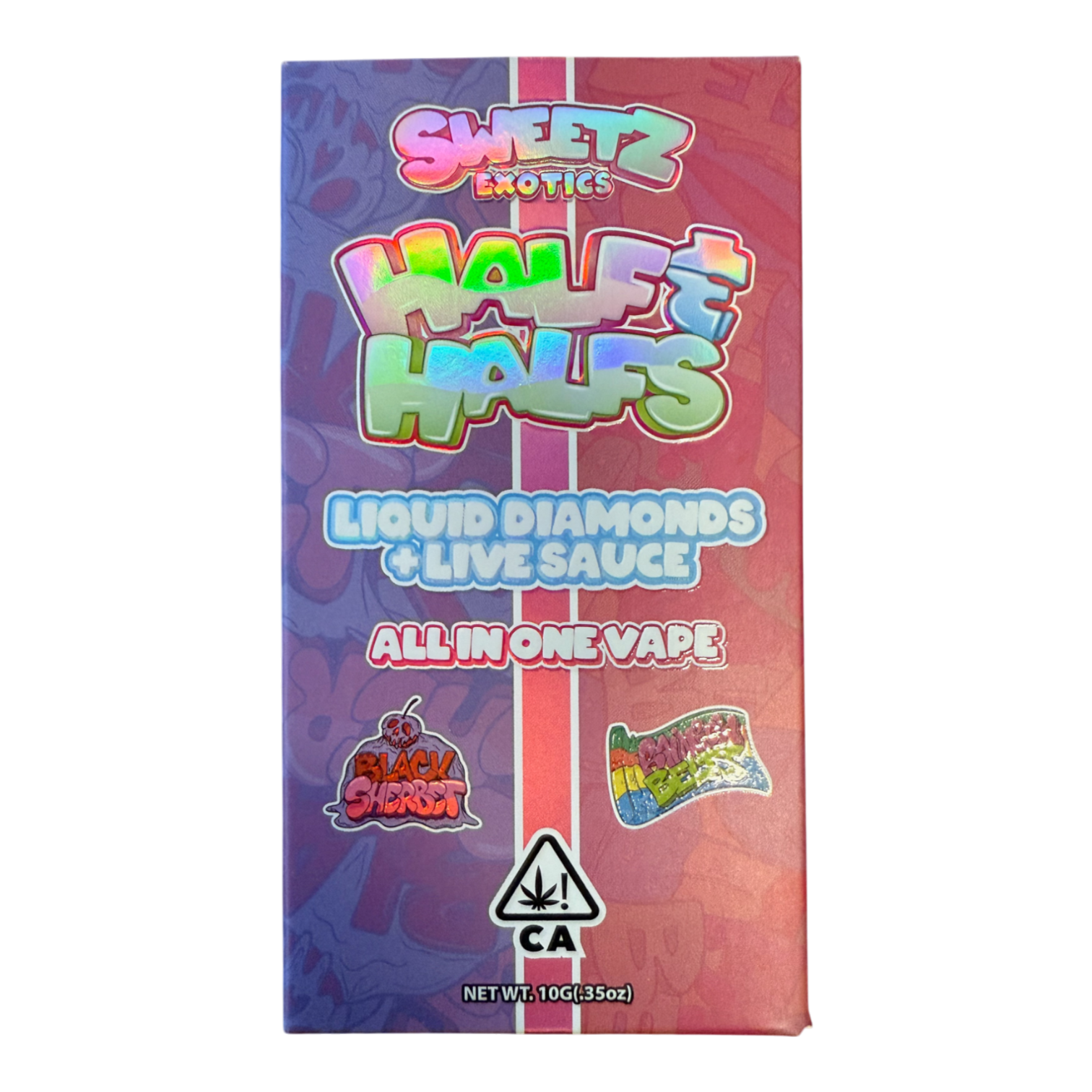 Sweetz – 2g Half & Half Disposable Vapes – Box of 50 - Image 17
