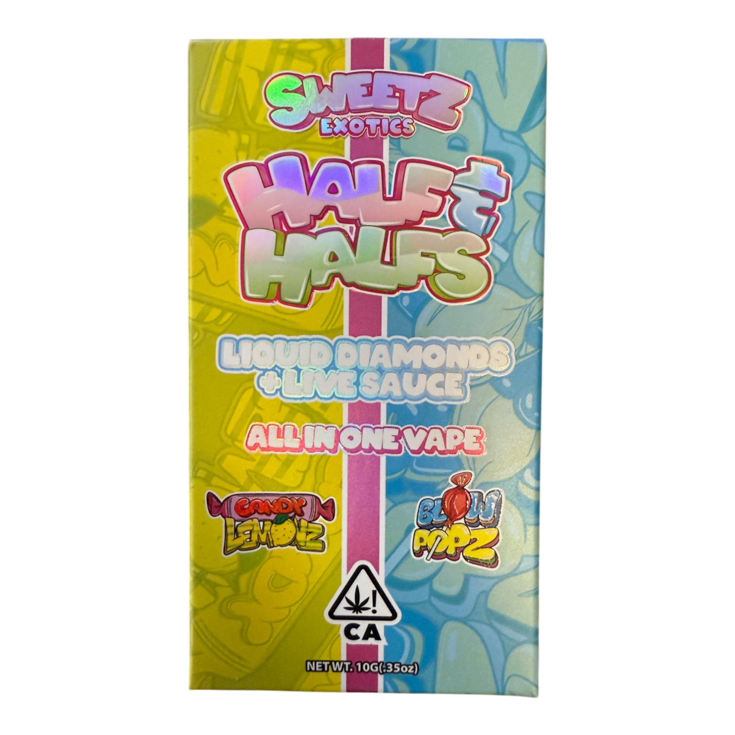 Sweetz – 2g Half & Half Disposable Vapes – Box of 50 - Image 15