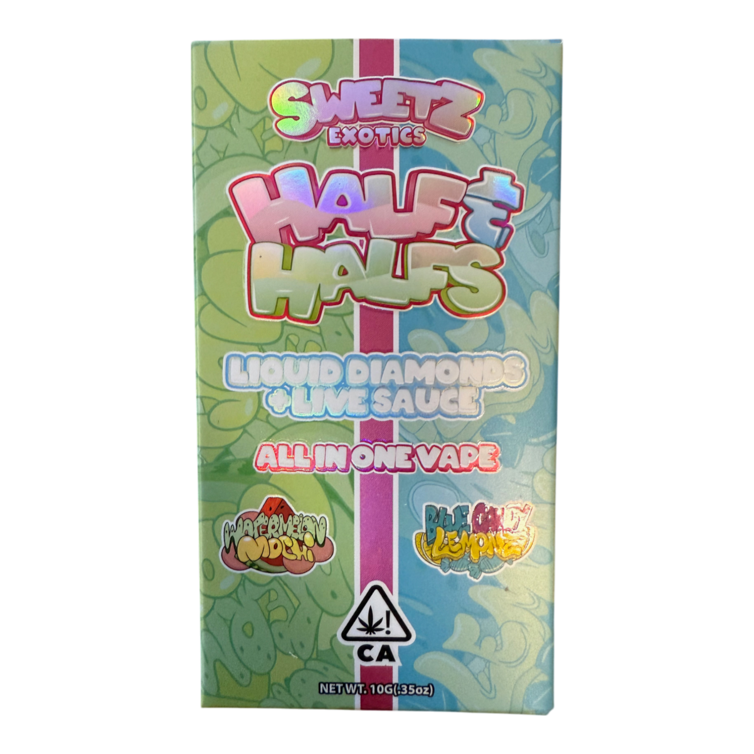 Sweetz – 2g Half & Half Disposable Vapes – Box of 50 - Image 14