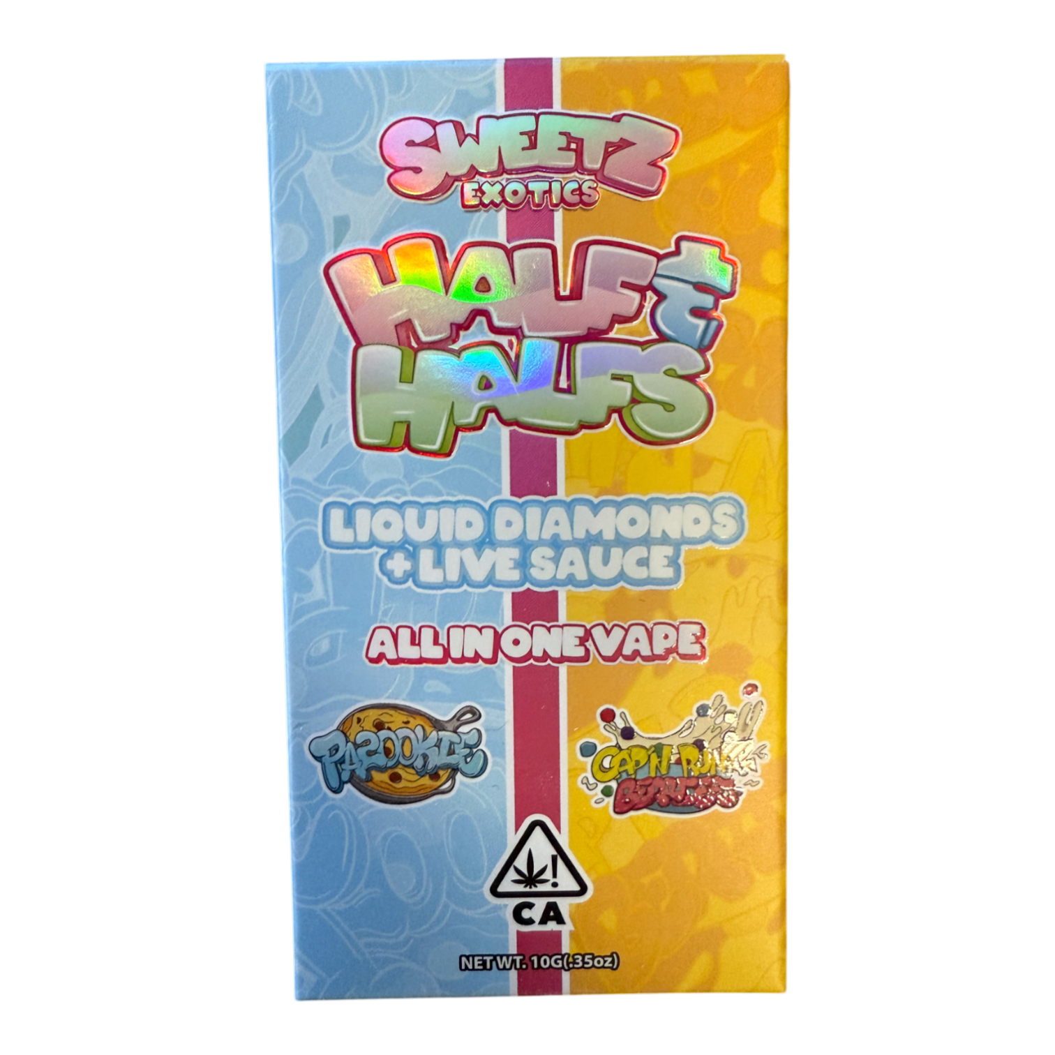 Sweetz – 2g Half & Half Disposable Vapes – Box of 50 - Image 12