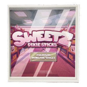 Sweetz – “Pixie Sticks” Infused Mini Prerolls 5 Packs – Box of 20