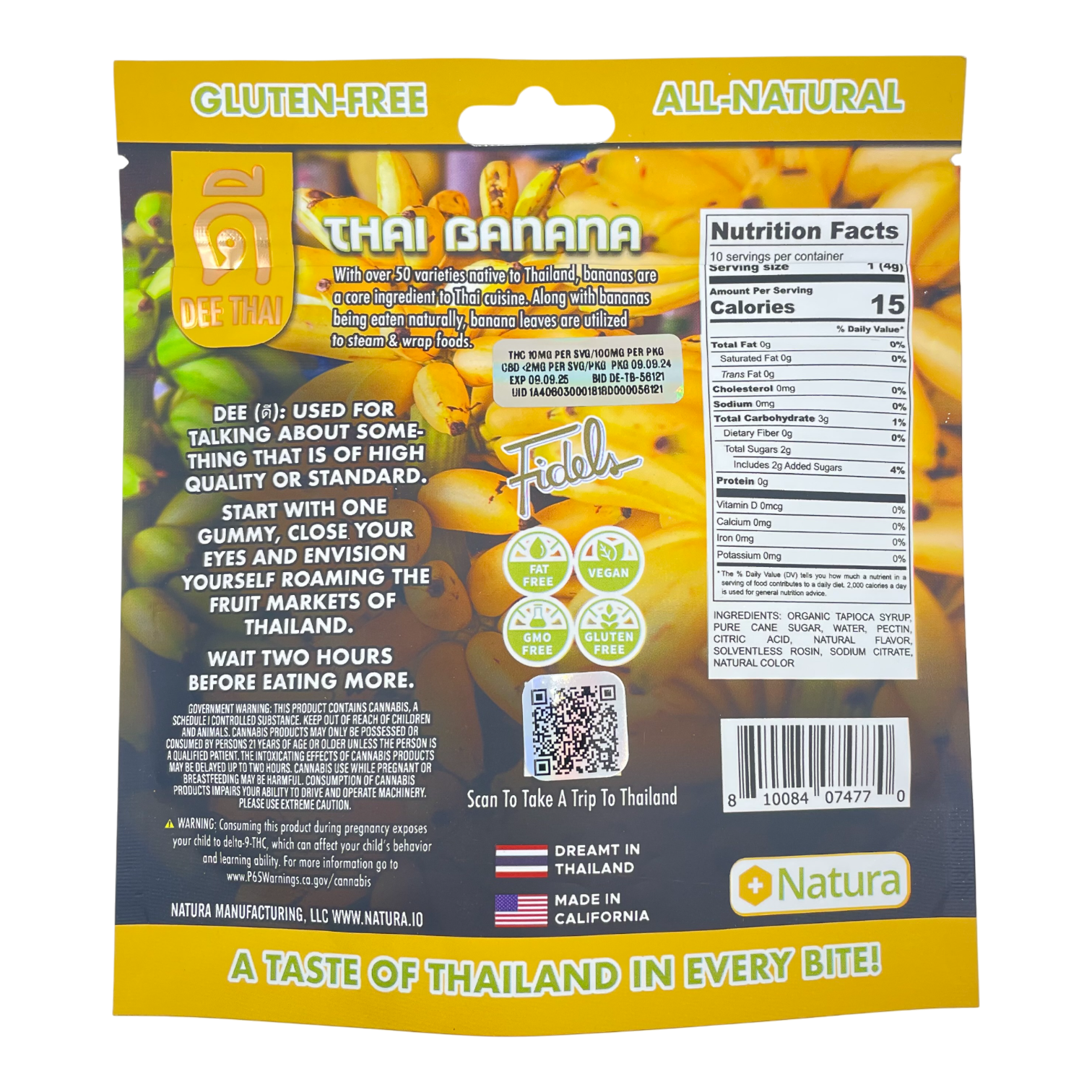 Dee Thai – 100mg Solventless Rosin Edibles - Image 13