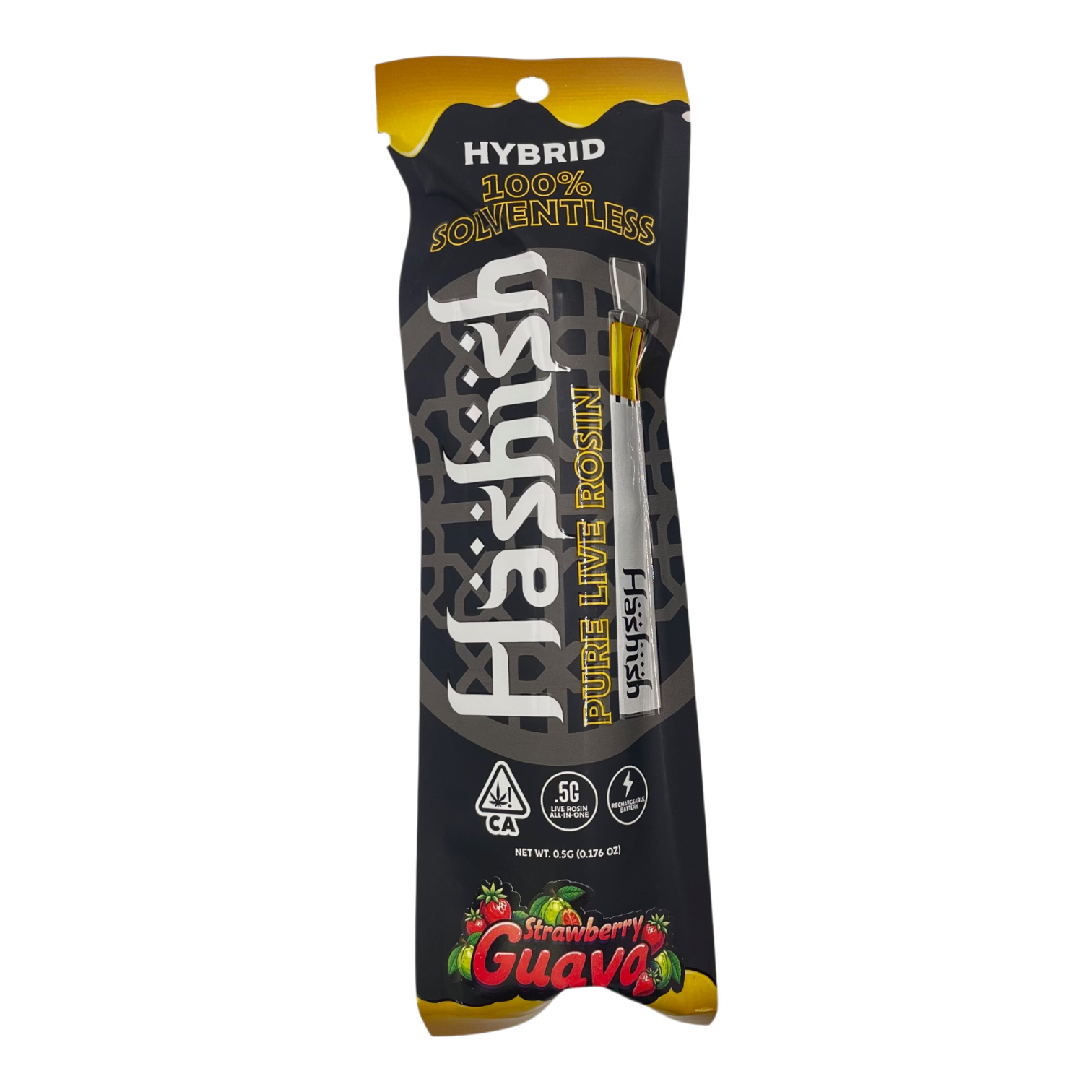 Hashish – Solventless Rosin Disposable – 0.5g - Image 3