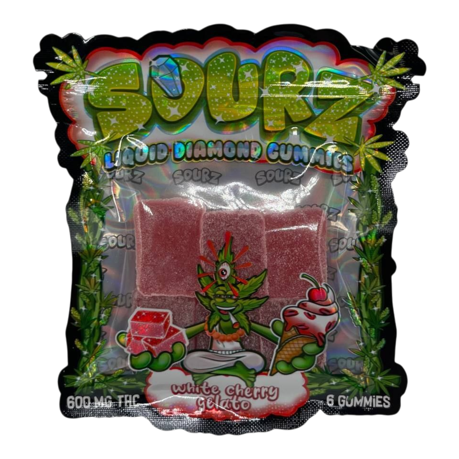 Sourz – 600mg Liquid Diamond Gummies