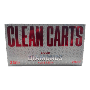 Clean Carts – 2g Disposable Liquid Diamonds + Live Resin – Box of 20